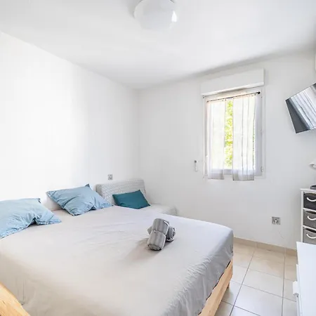 T2 Cosy - Clim - Wifi - Terrasse * لا سين سور مير