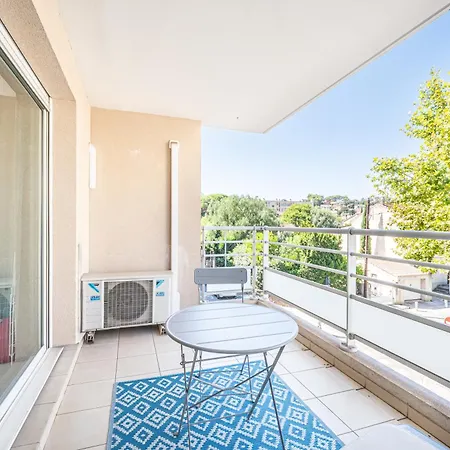 شقة T2 Cosy - Clim - Wifi - Terrasse لا سين سور مير